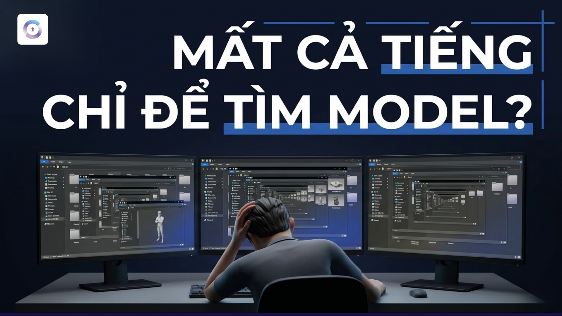 Tìm kiếm 3D Model đang âm thầm làm chậm toàn bộ workflow của studio bạn